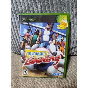 Championship Bowling - Xbox Original - Video Game - GOOD, No Manual